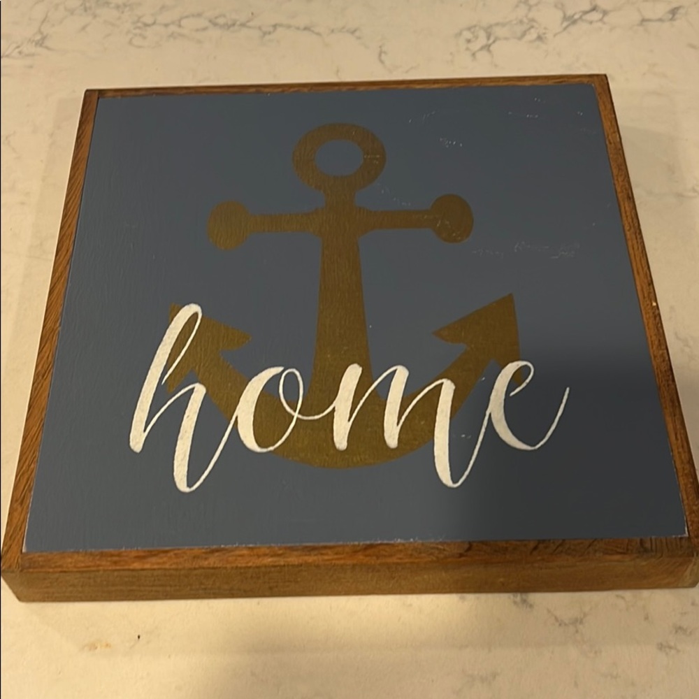 Wood sign